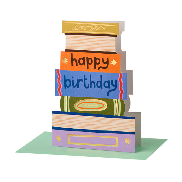 HB- Birthday Books (Foil,Die-cut)