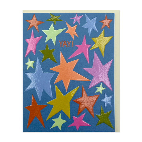 Small Card HB- Yah Stars (95x125mm, Spot UV, Emboss)