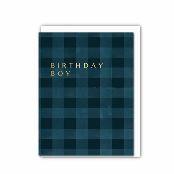 Foiled HB- Birthday Boy (unbagged108x140mm)