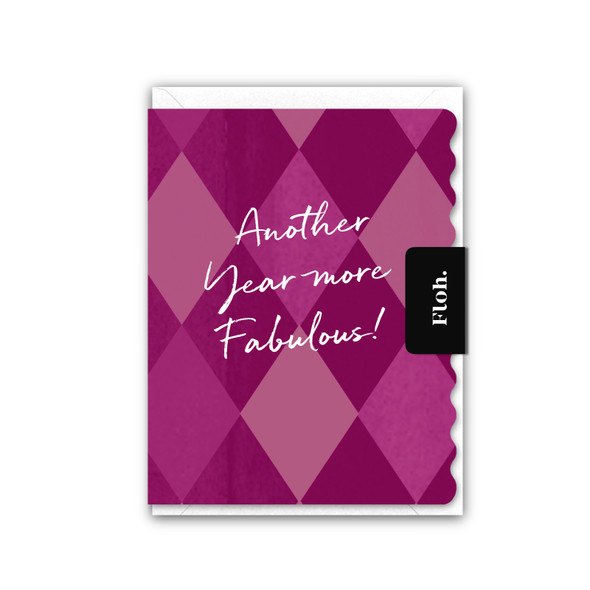 Small Card HB- Another Year Mor Fab (unbagged 90x120mm)