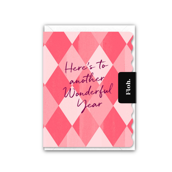 Small Card HB- Another Wonderful Year (unbagged 90x120mm)