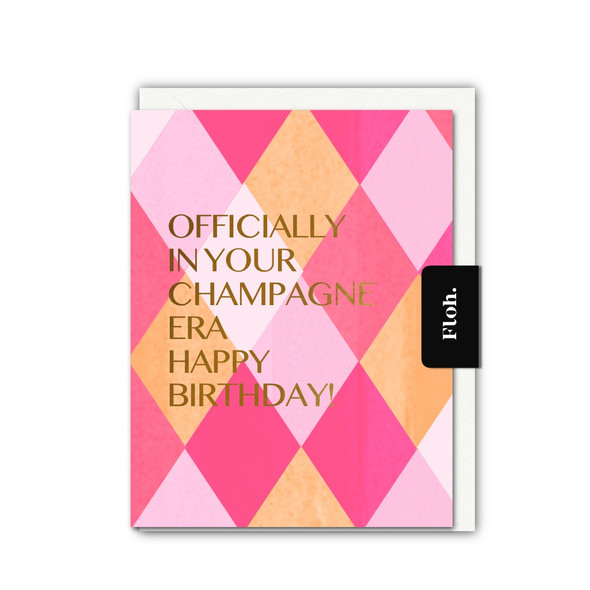 HB- Champagne Era (Foiled Text,unbagged 108x140mm)