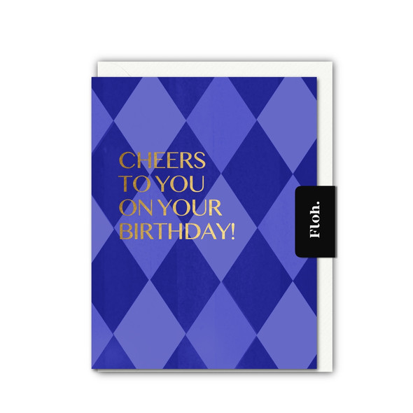HB- Cheers To You (Foiled Text, unbagged 108x140mm)