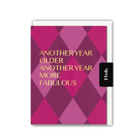 HB- More Fabulous (Foiled Text, unbagged 108x140mm)