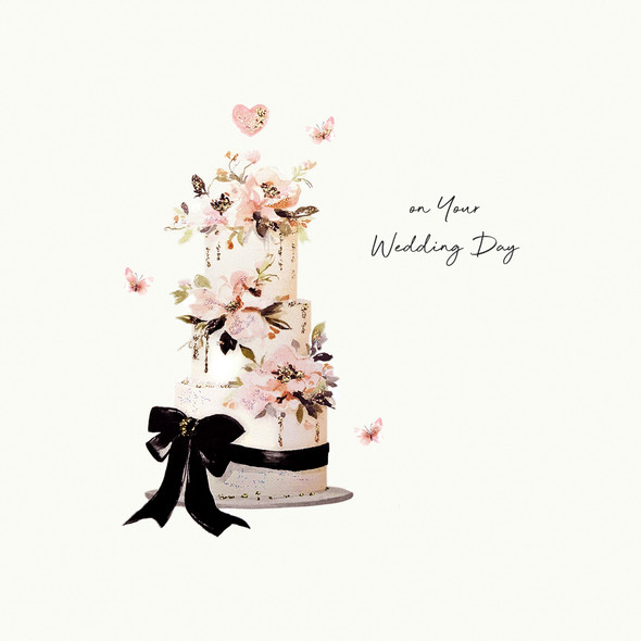 Gatsby's WD- On Your Wedding Day Cake