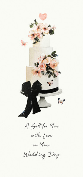 Gatsby's Wallet WD-  A Gift For You On Wedding Day (100x185mm)