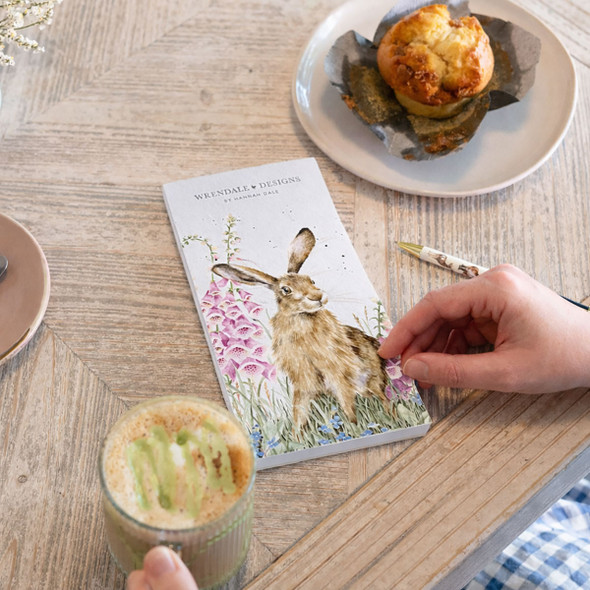 Shopping Pad 50 page- The Wild Garden Hare (210mmx99mm)