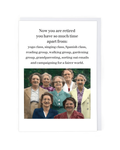 Now You Are Retired