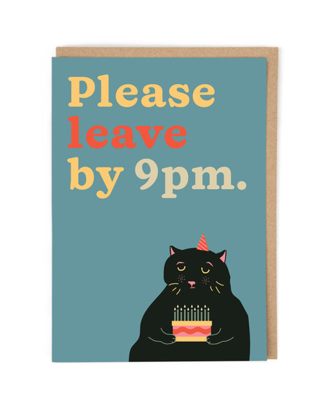 HB- Leave by 9pm