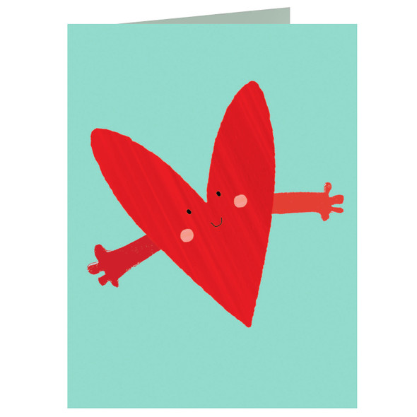 Small Card- Heart (125x95mm) 