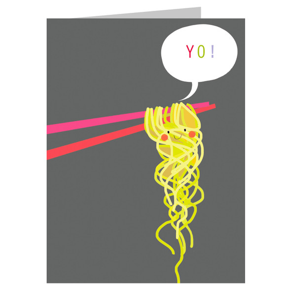 Small Card- Oodles of Noodles (125x95mm) 