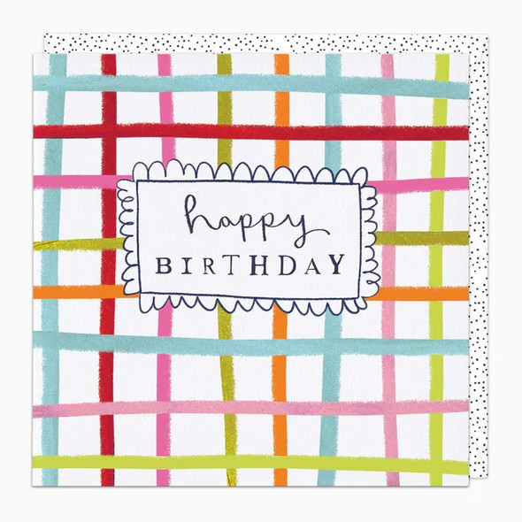 HB- Neon Check (unbagged)