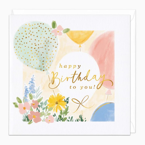 HB- Pastel Balloons (unbagged)