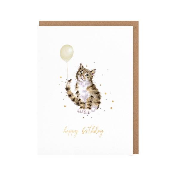 Small Card HB- Birthday Mischief (Gold Foiled, 120mm x 90mm)