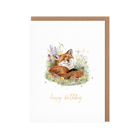 Small Card HB- Serenity (Gold Foiled, 120mm x 90mm)