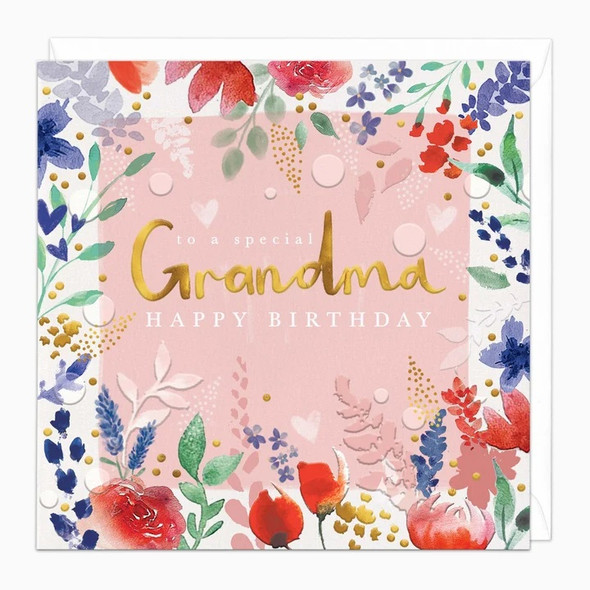 HB- Feather Floral Grandma (unbagged)