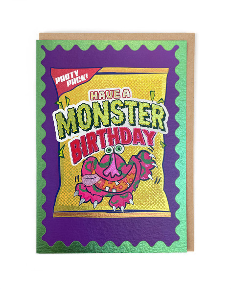 Hot Foils HB- Monster Birthday