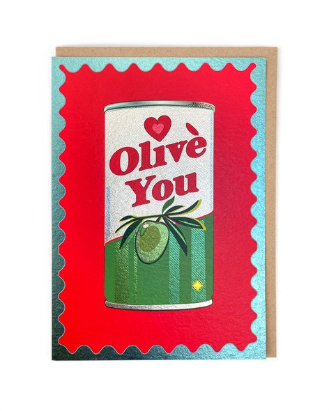 Hot Foils- Olive You