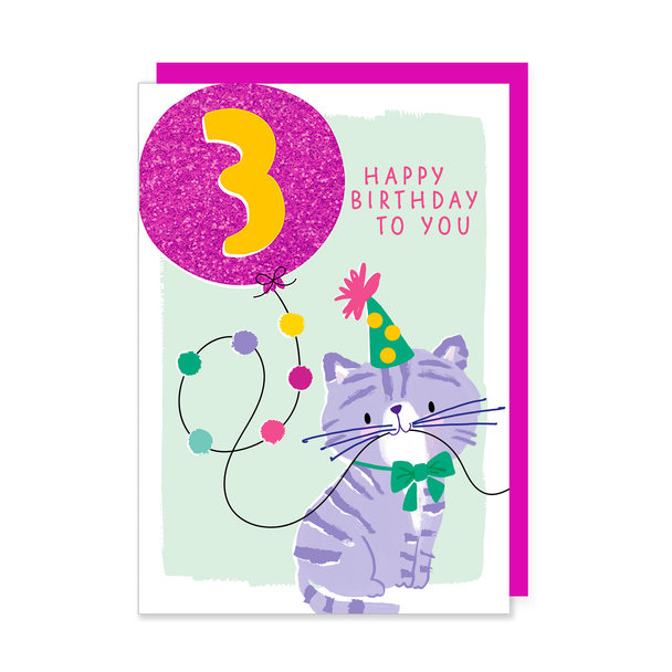 HB SALE- 3rd Birthday Cat