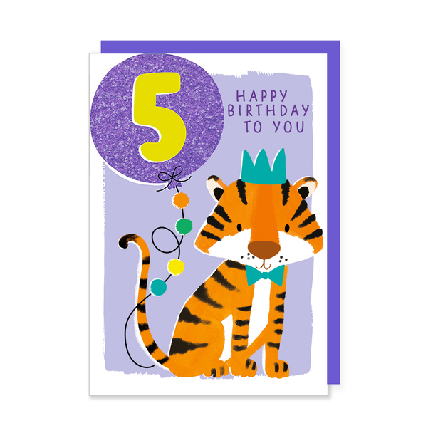 HB SALE- 5th Birthday Tiger