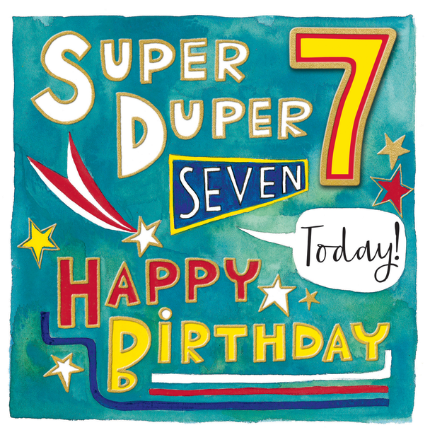 HB- 7th Boy Super Duper