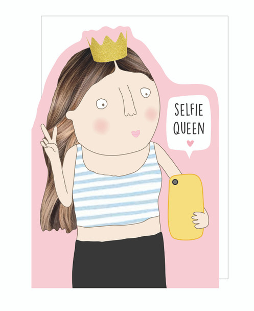 SALE Die-cut HB- Selfie