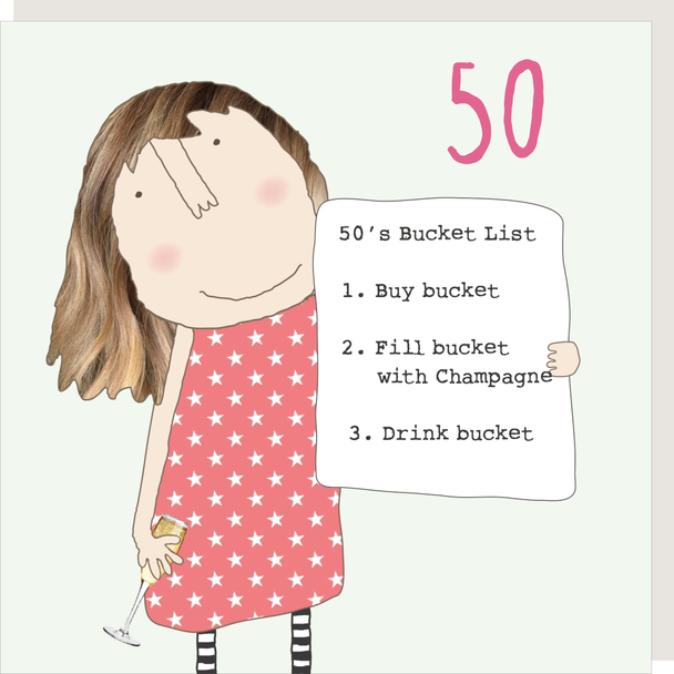 HB- Girl 50th Bucket List