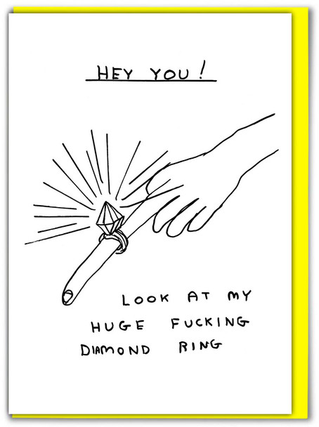 RUDE ENG- Huge Fucking Diamond Ring