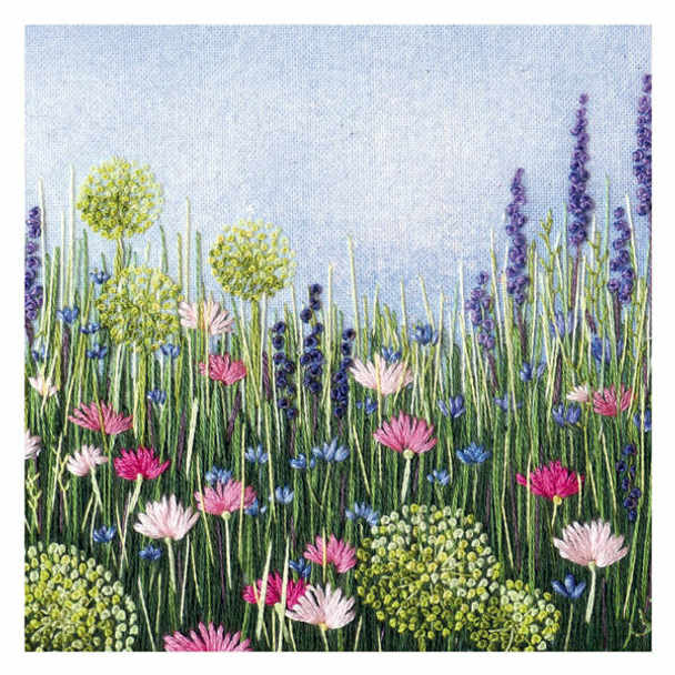 Jo Butcher - Mixed Flowers Embroidery