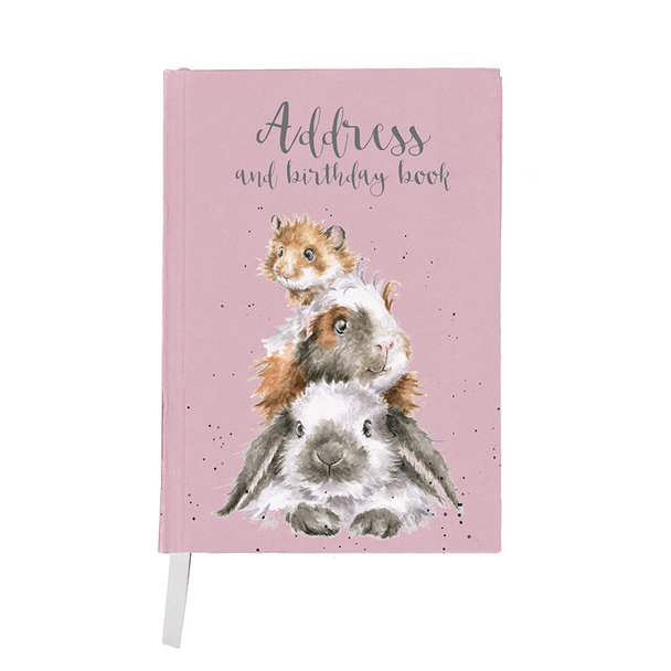 Address/Birthday Book- Piggy in the Middle (168x118mm)