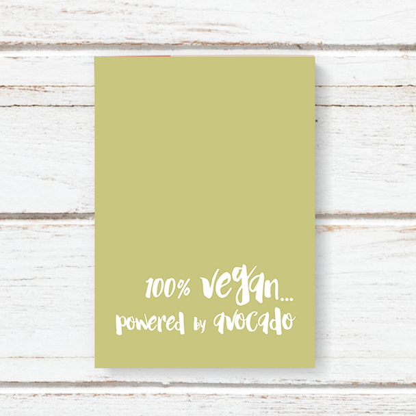 Notebook A6 96 page Lined - 100% Vegan (6's)