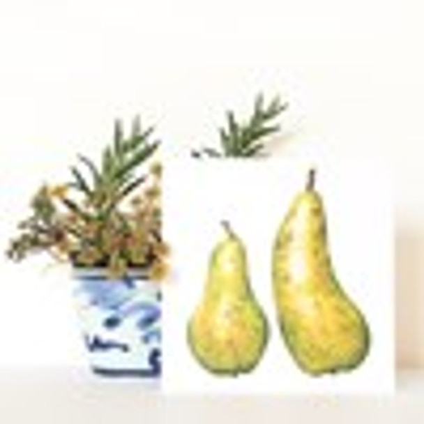 SALE Pears (Linen Board)