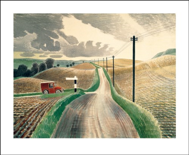 E Ravilious- Wiltshire Landscape 