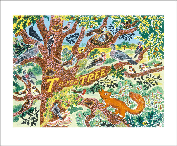 Alphabet - T is for Tree by Emily Sutton