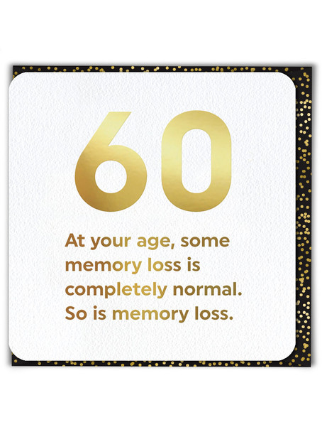 HB- 60 Memory Loss