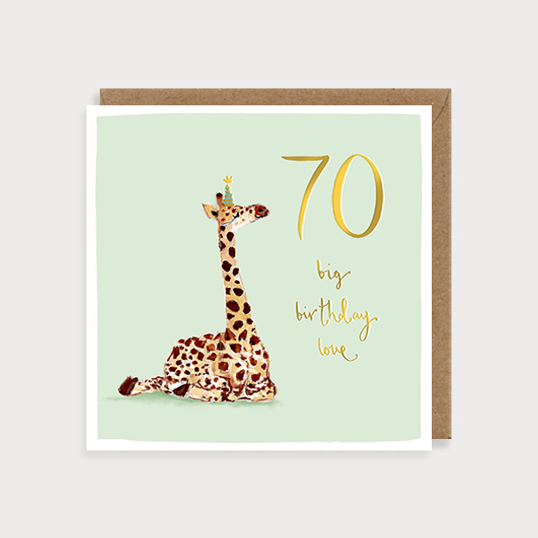 HB- Giraffe 70th (Gold Foil)
