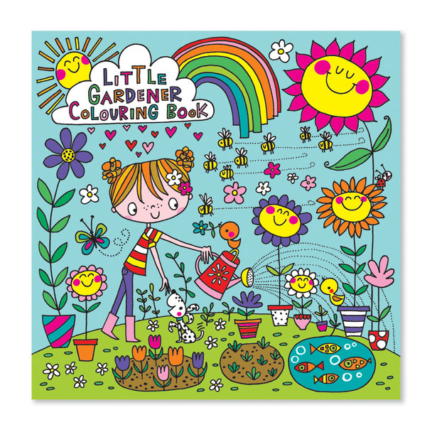 Colouring Book Square - Little Gardener