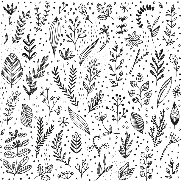 SALE - Pure- Leaflet White