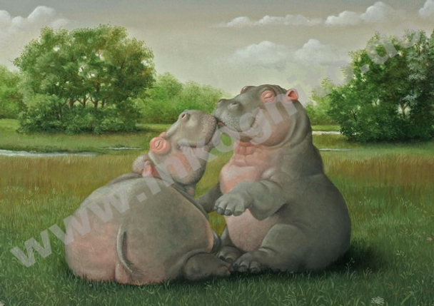 Hippos in Love