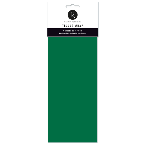 Tissue Pkt 4 - PK Green (50x70cm)