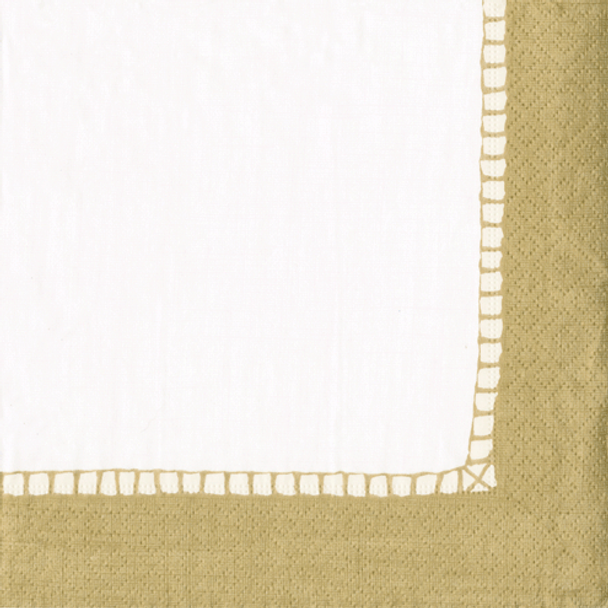 Linen Border - Gold