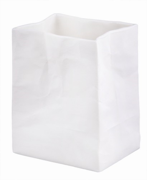 Vase - Bag Fine Porcelain Mini (H8x6x10cm) 