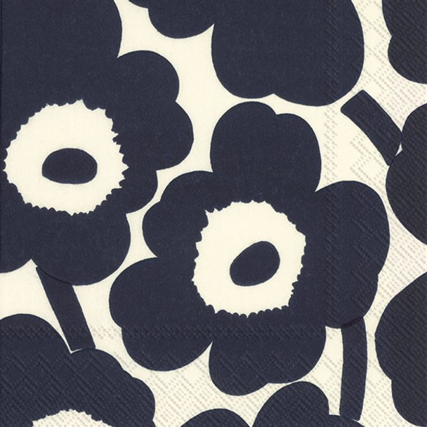 Marimekko - Unikko Dark Blue Nature-Cocktail