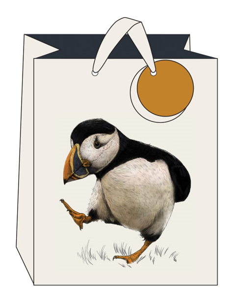 Bag Large - Puffin 250 x200x100mm