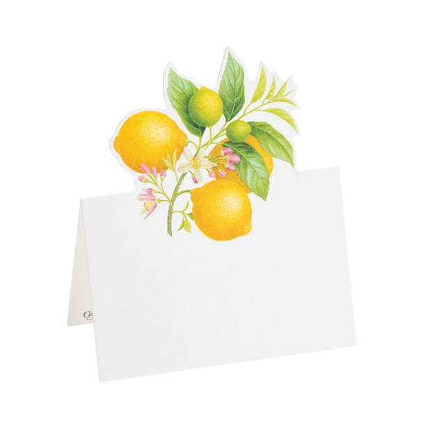 Place Card - Pk8 Citron Die Cut