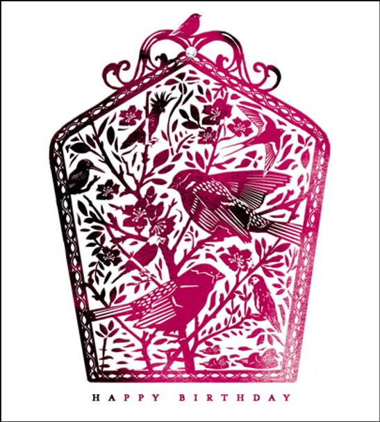 Emporium HB- Birdhouse (Embossed Foil)