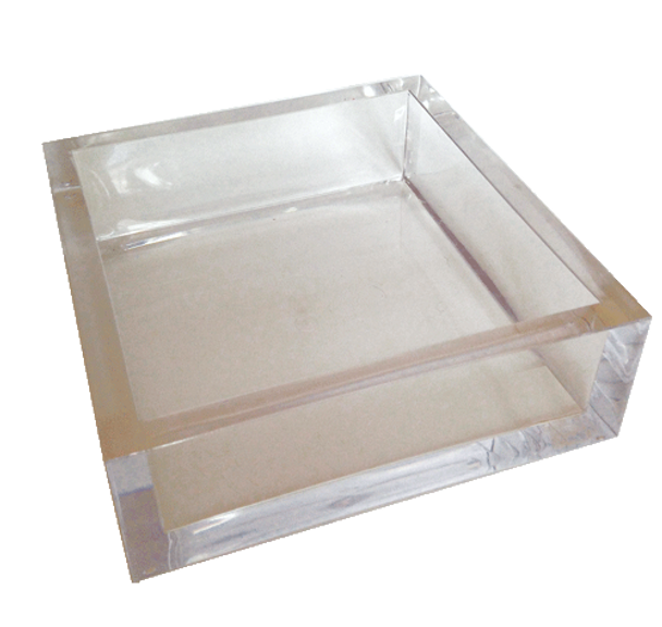 Napkin Holder Lunch - Clear Acrylic