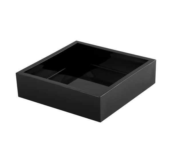 Napkin Holder Lunch - Black Lacquer