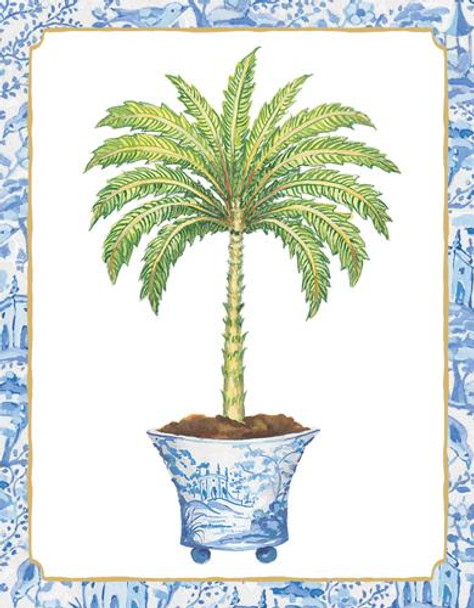 Gift Enclosures Pkt 4/Env- Potted Palms