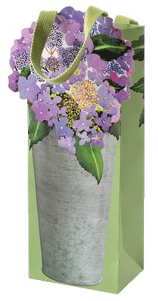 Bag Bottle - RHS Hydrangeas (13x9x33cm)